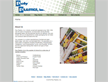 Tablet Screenshot of polyplasticsinc.com